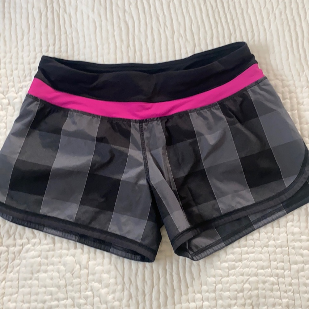 Lulu running shorts